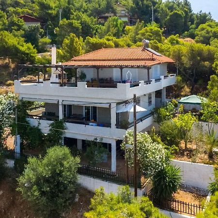 Villa Saronic Seafront Salamina Exterior foto